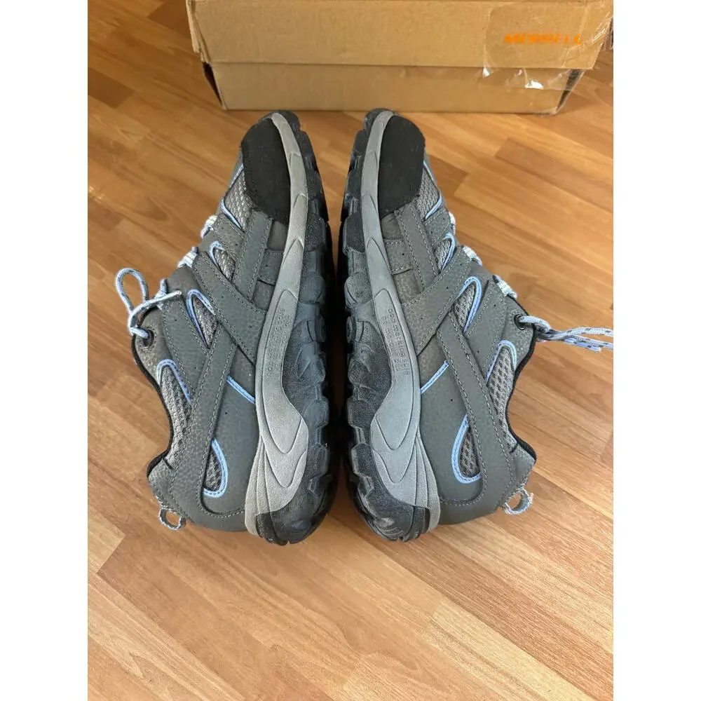 Merrell Kids' Moab 2 Low Lace Waterproof Hiking Shoes (Size US 5.5Y)